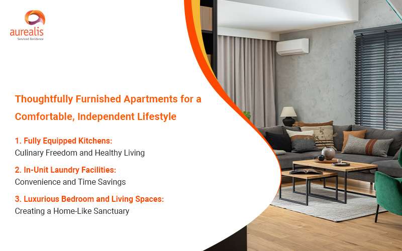 Furnished apartment Singapore for a comfortable and independent lifestyle