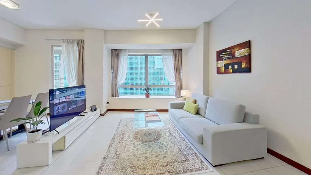One bedroom executive serviced apartment interior