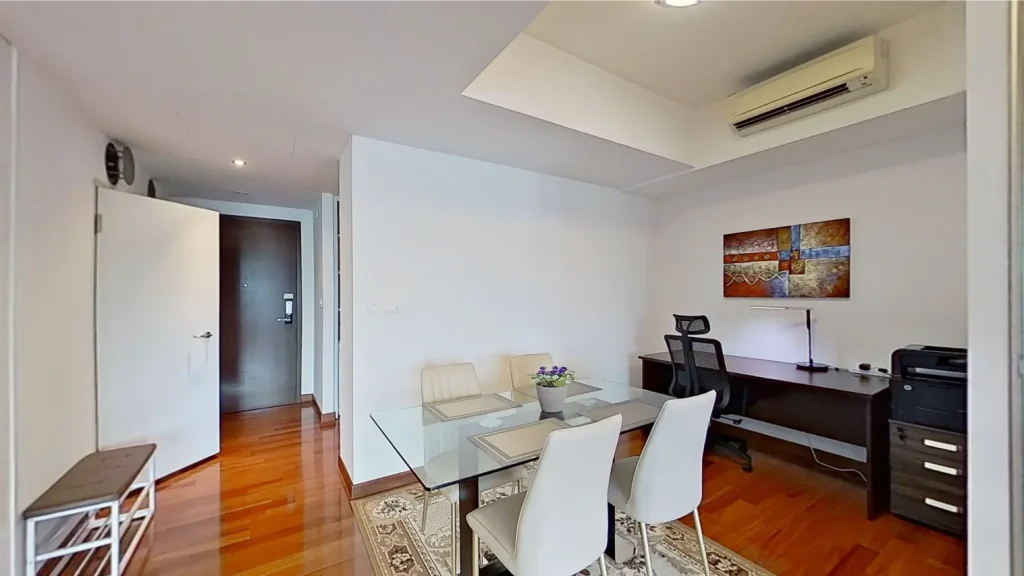 Two bedroom bayview suite bedroom Marina Bay