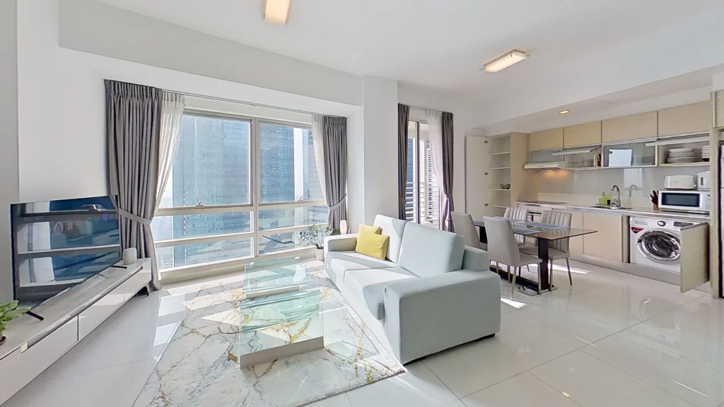 Fully furnished serviced apartment in Singapore