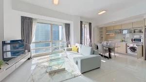 Fully furnished serviced apartment in Singapore